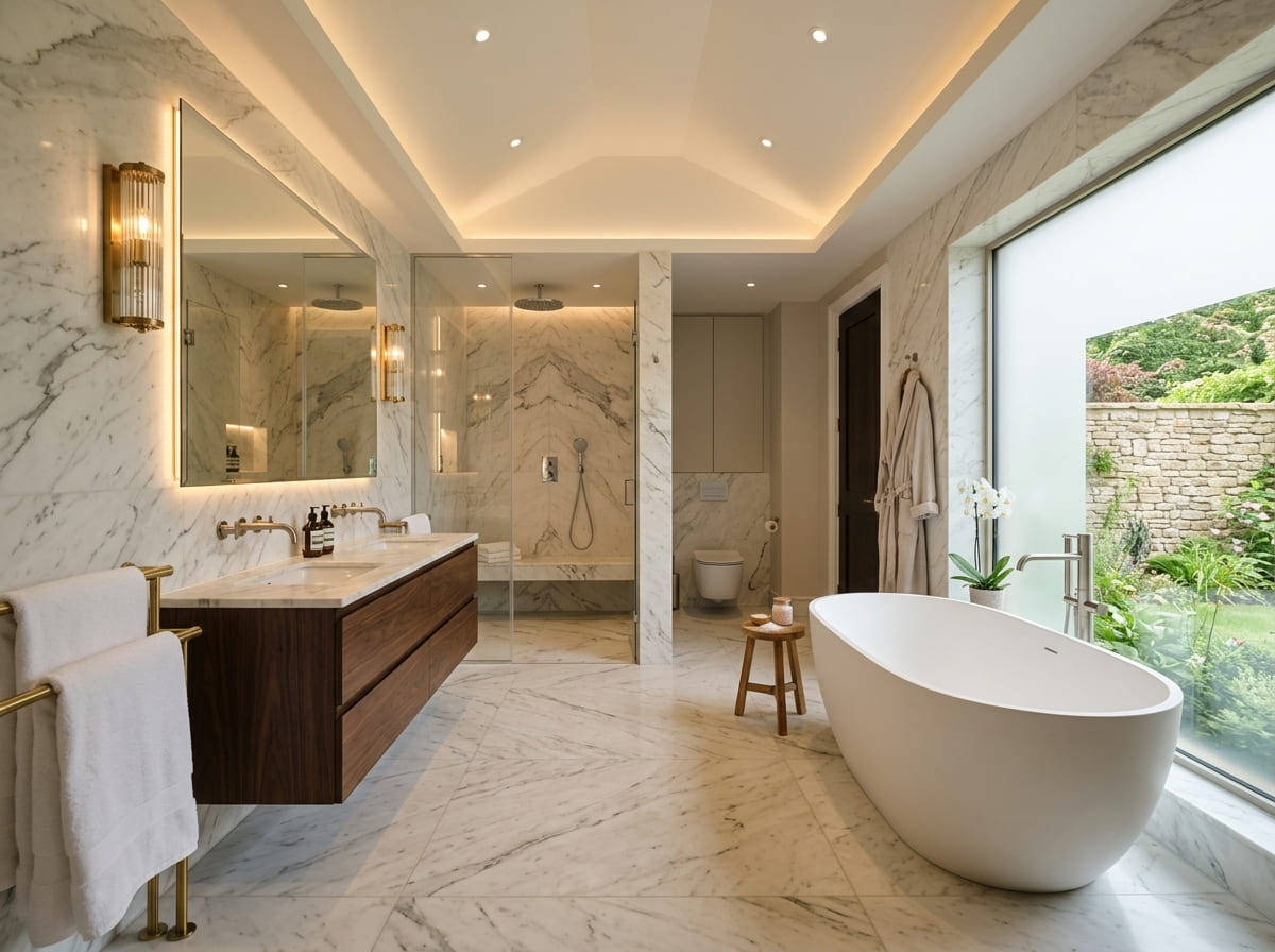 Custom Bathroom Renovation in Fairfield